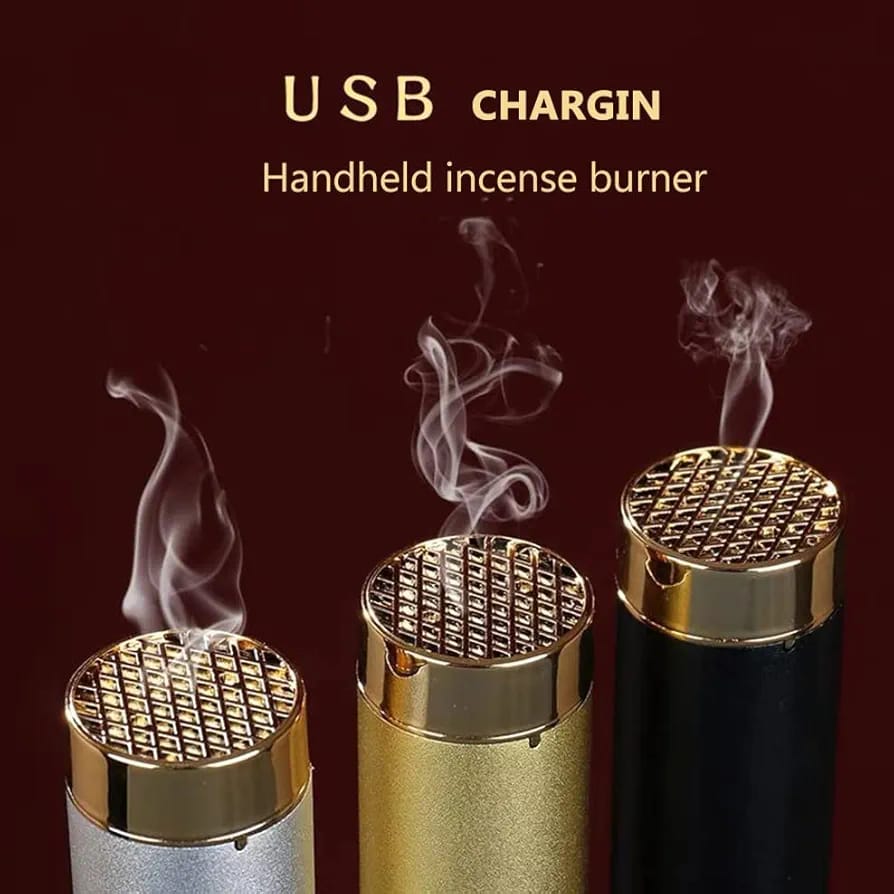 Portable Electronic Incense Burner (USB-C Charged) for Home & Car