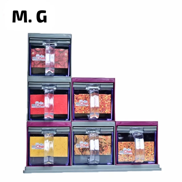 Bright Home Chef Kitchen Spice Rack 6 in 1 Convertible and Adjustable