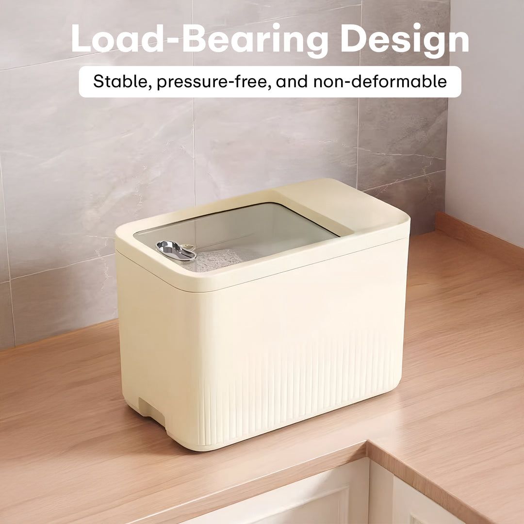 Airtight Rice Bucket Cereal Dispenser