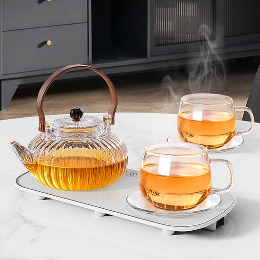 Electric Warming Tray With Adjustable Temperature Food Warmer Fast Heating