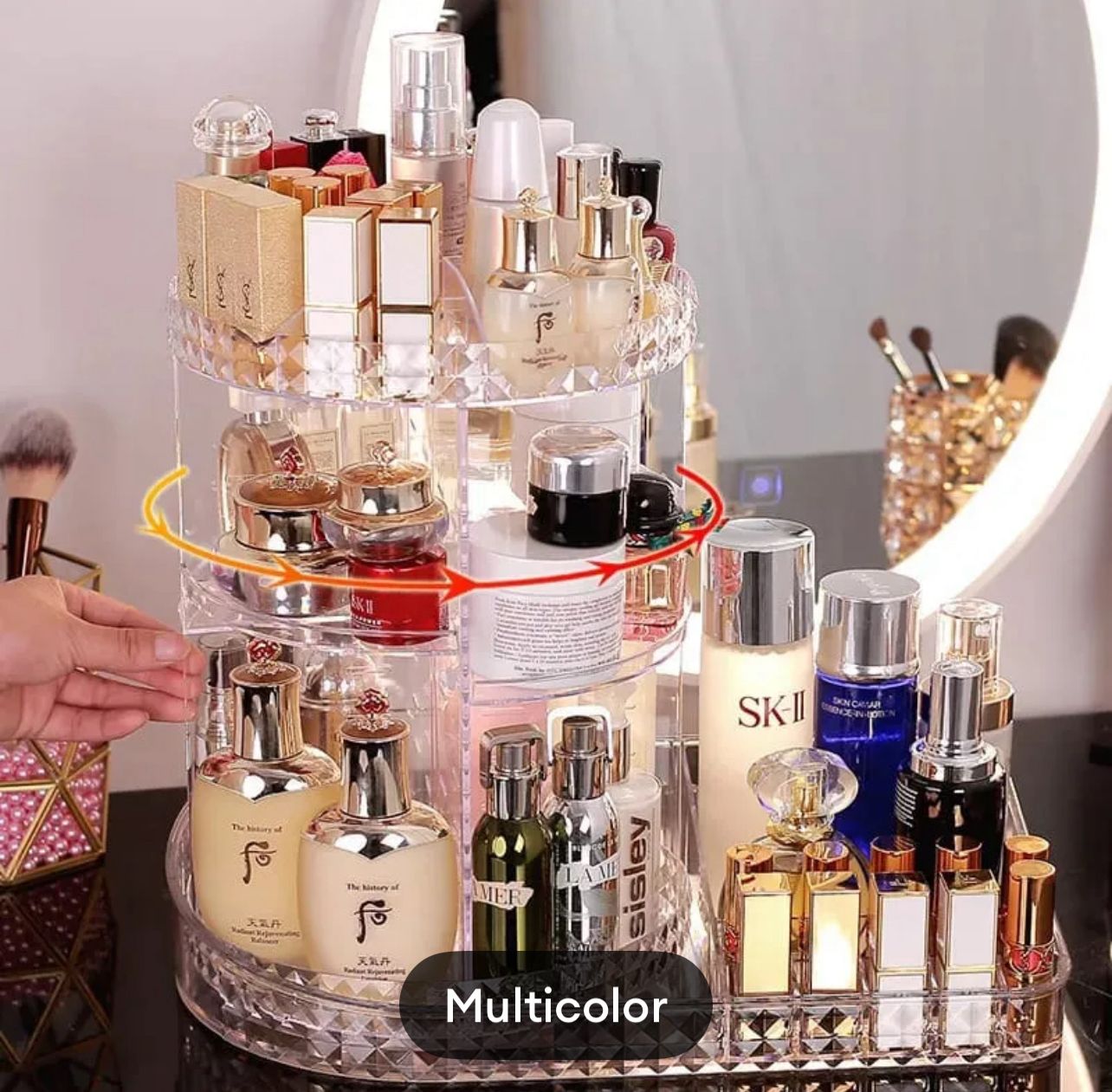 2in1 360° Cosmetic Organizer