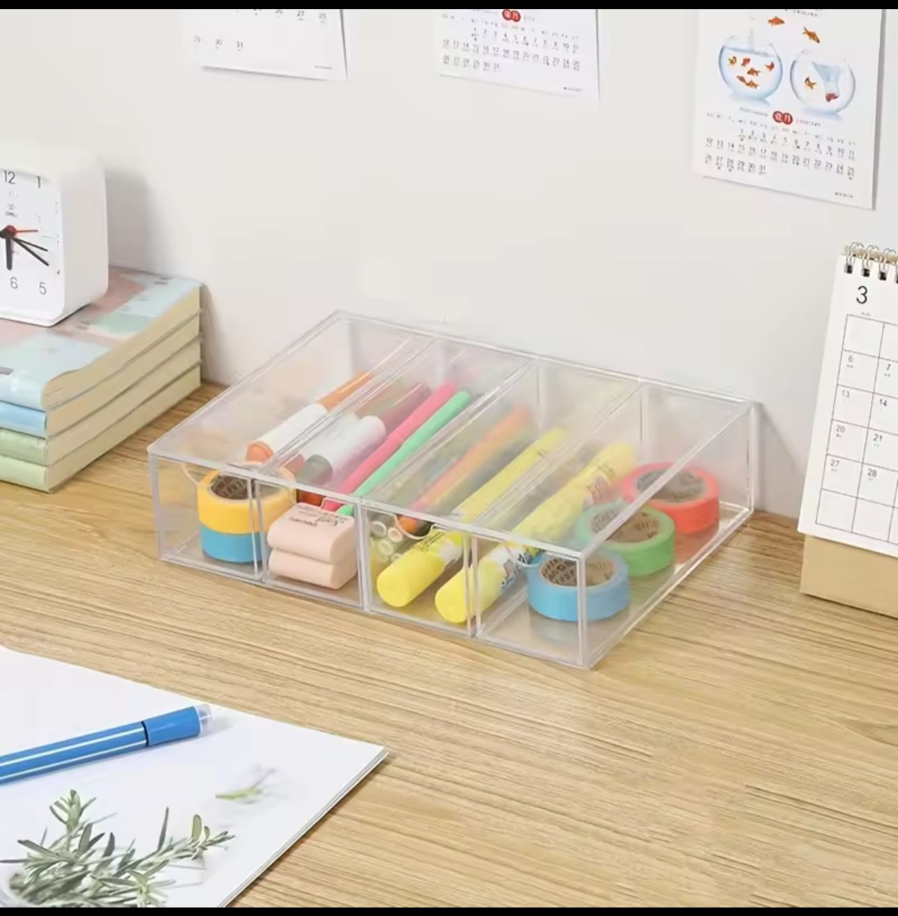 Four Layer Multipurpose Organiser  Acrylic  box - Premium Quality