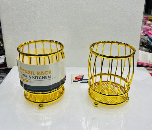 GOLDEN KITCHEN SPOON HOLDER - HEAVY QUALITY - Each