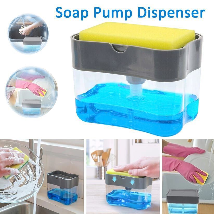 2 in 1 Soap Pump Dispenser For Kitchen
