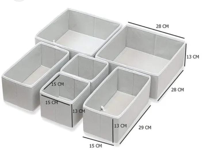 Pack of 6 Organizer