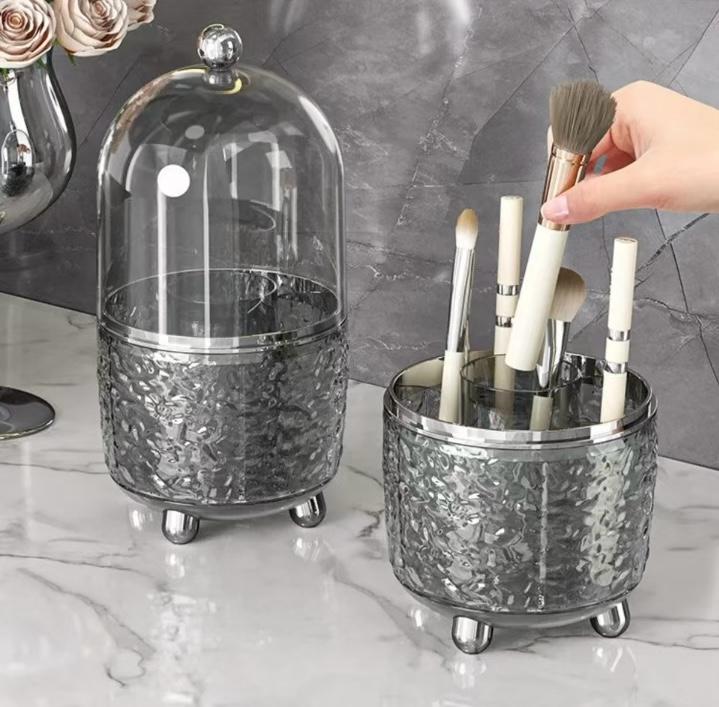 Fancy Brush Holder With 12Pcs Makeup Brushes