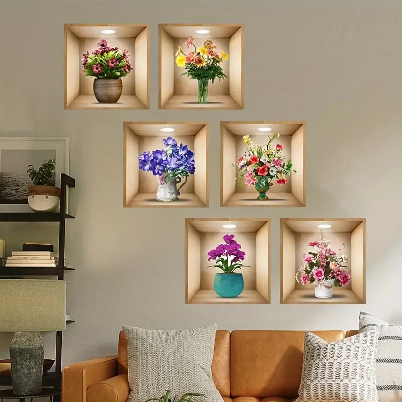 3d Wall Stickers New Design - Pack of 3