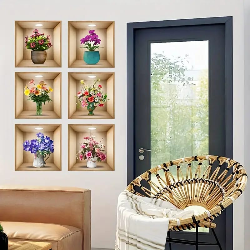 3d Wall Stickers New Design - Pack of 3