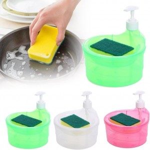 Kitchen Soap Dispenser with Sponge