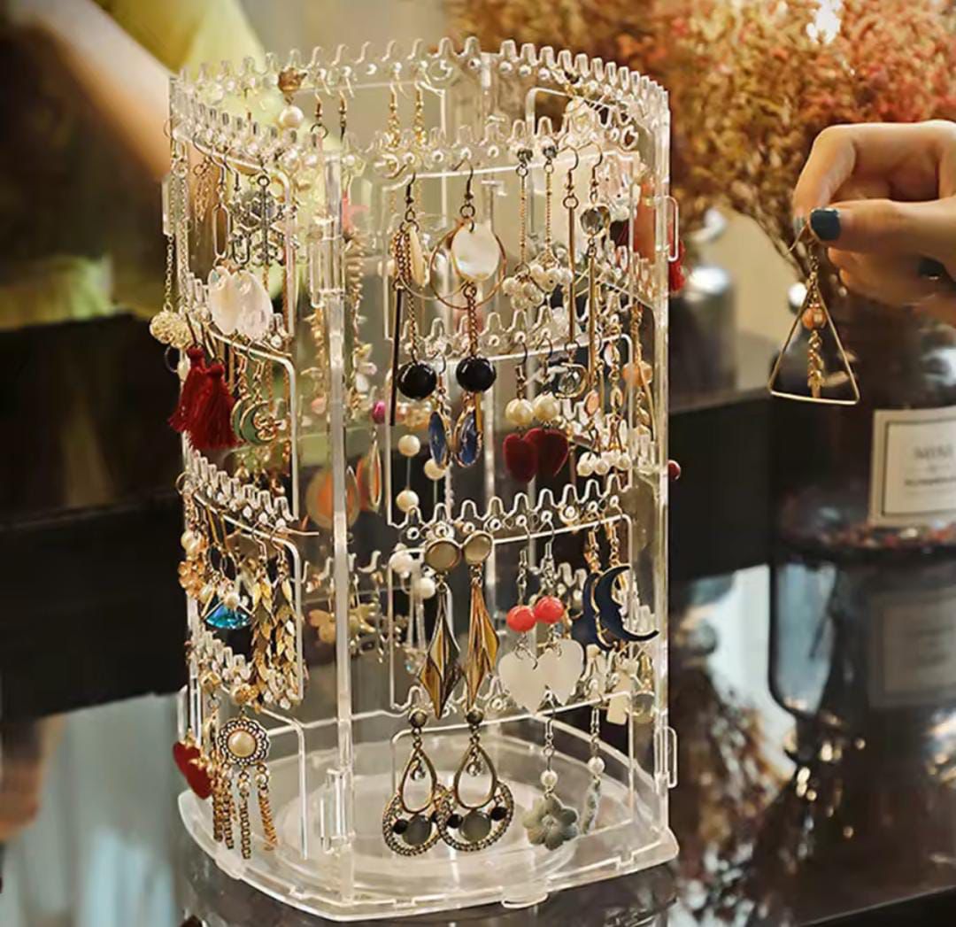 360° Rotating Jewelry Organizer