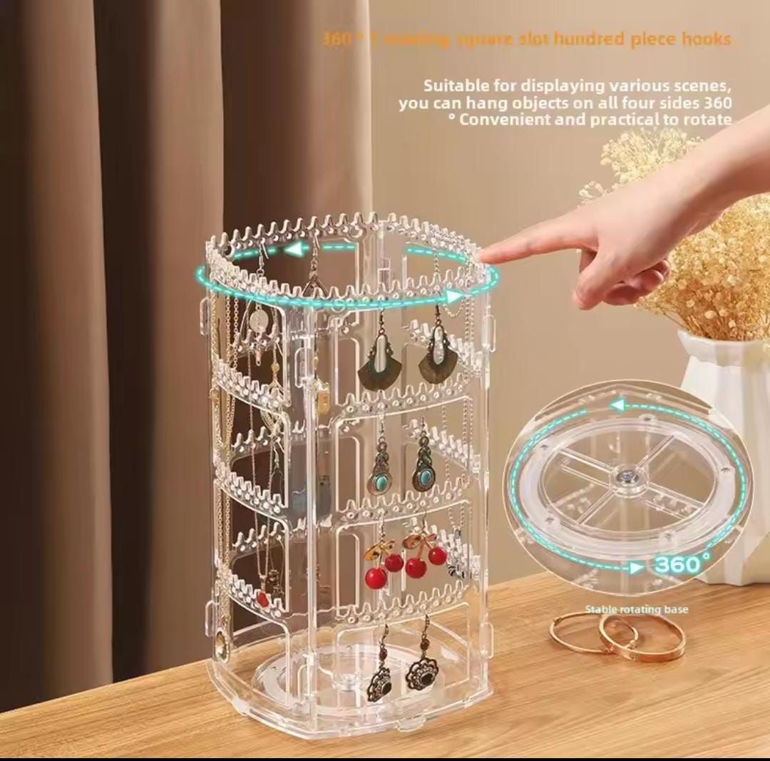 360° Rotating Jewelry Organizer