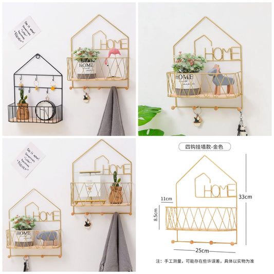 Creative Wall-Mounted Shelf - Home