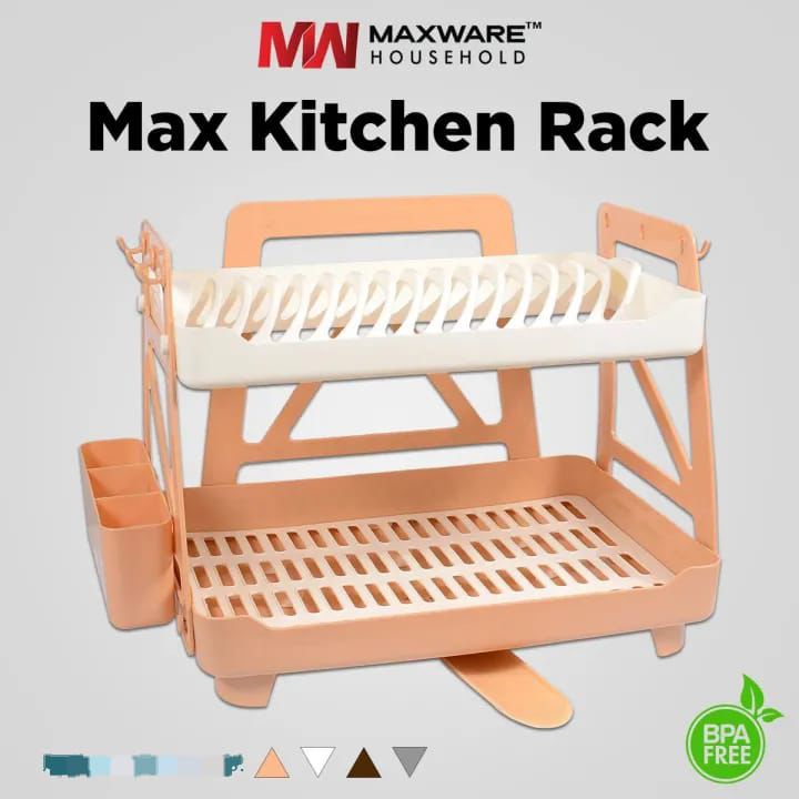 Max 2 Steps Kitchen Rack (With Water Drainer)
