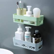 Wall Mounted Bathroom Storage Rack -  Each