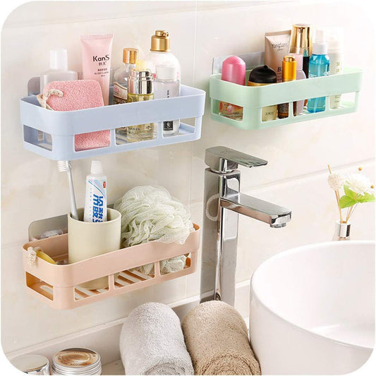 Wall Mounted Bathroom Storage Rack -  Each