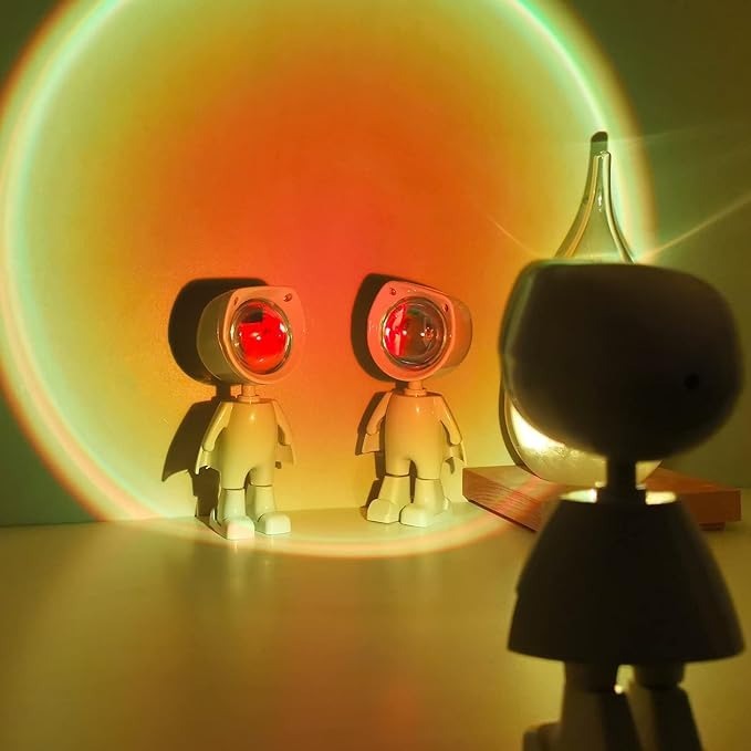 Robot Sunset Projection Lamp