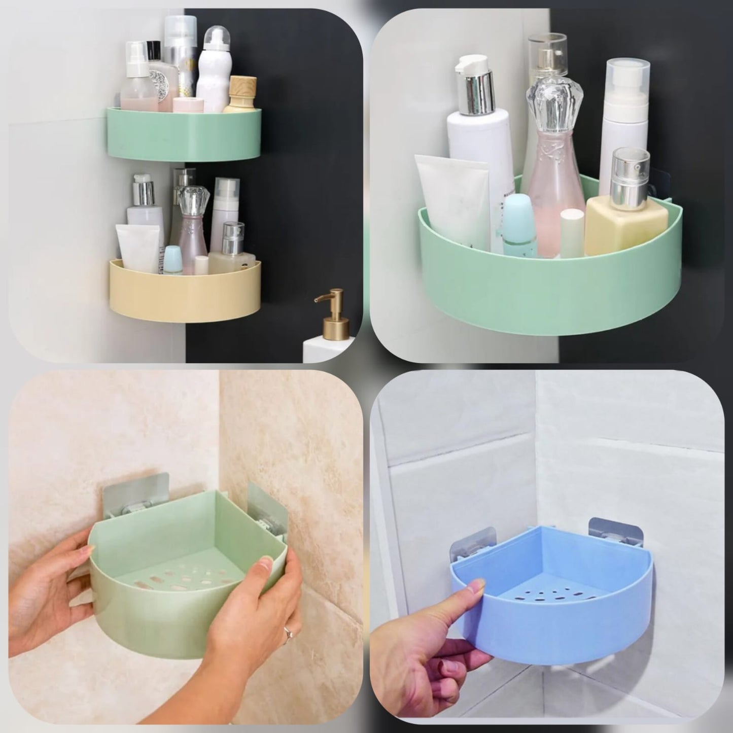 Wall Mounted Bathroom Storage Rack