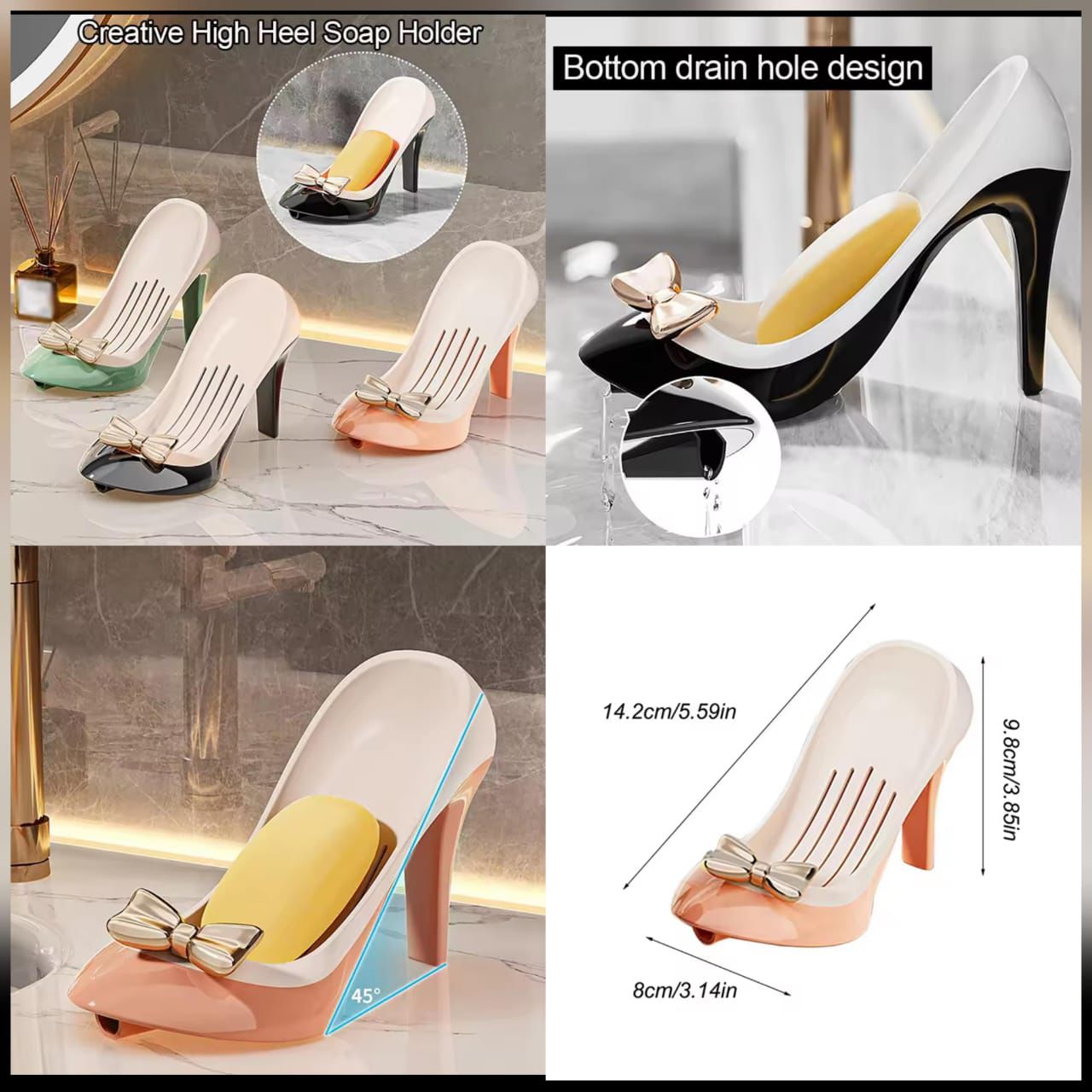 High heel shape Soap Holder