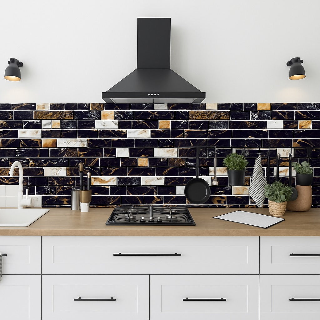 Waterproof Kitchen & Wall Décor - Pack of 24 Pcs