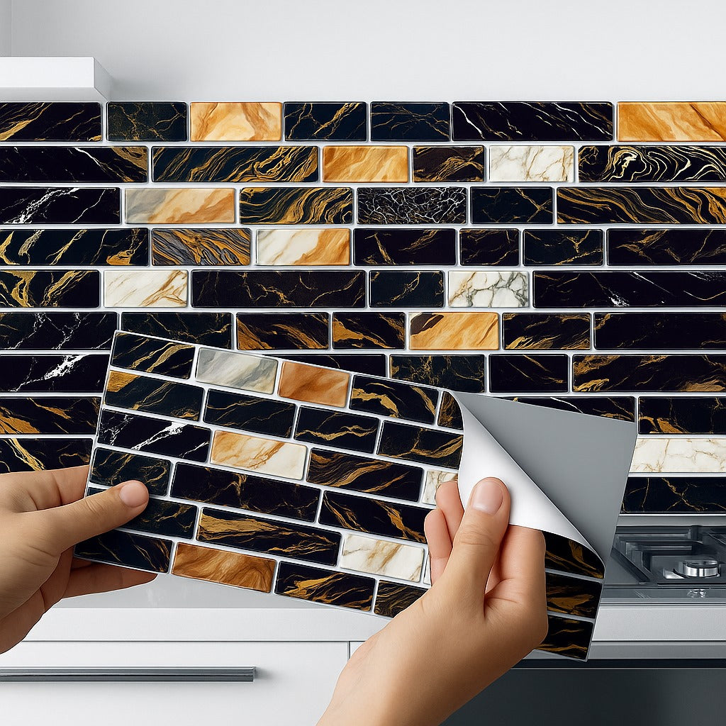 Waterproof Kitchen & Wall Décor - Pack of 24 Pcs