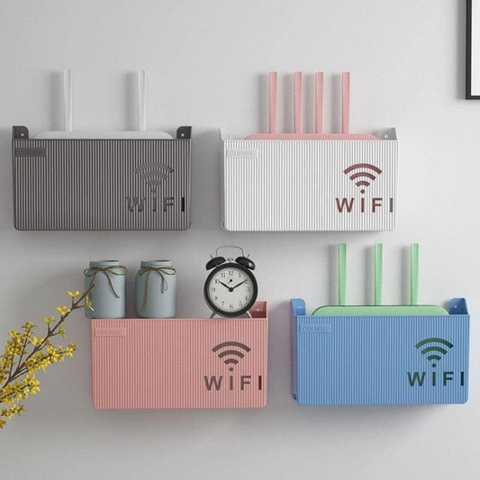 Wall Mounted Wireless Wifi Router Shelf