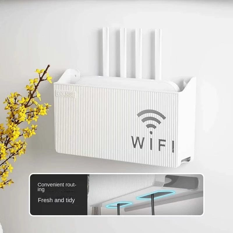 Wall Mounted Wireless Wifi Router Shelf