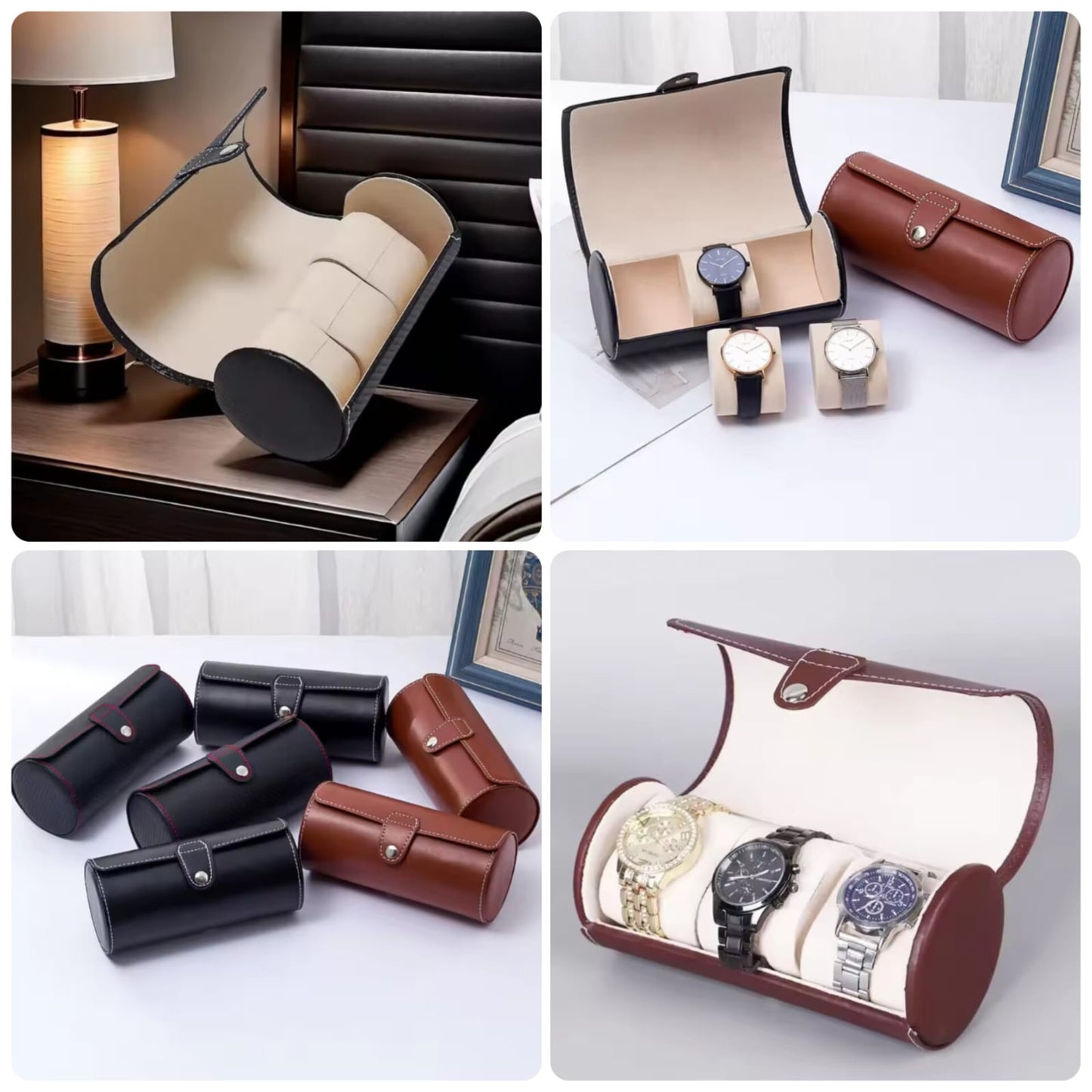 Watch Organizer ⌚  3 Slot - Box Packing