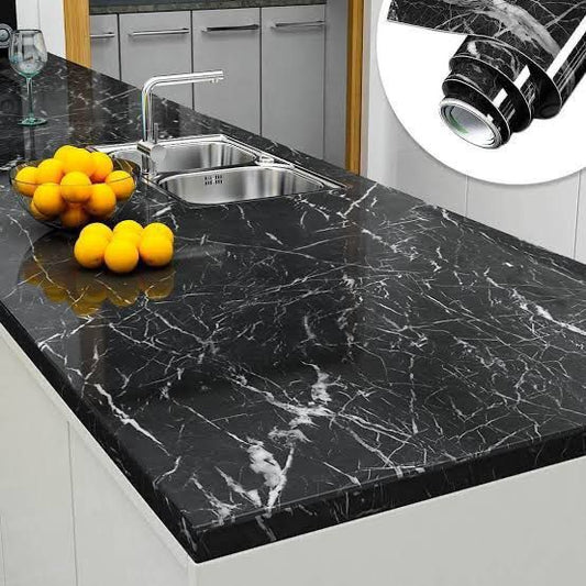 White & Black Marble Sheet