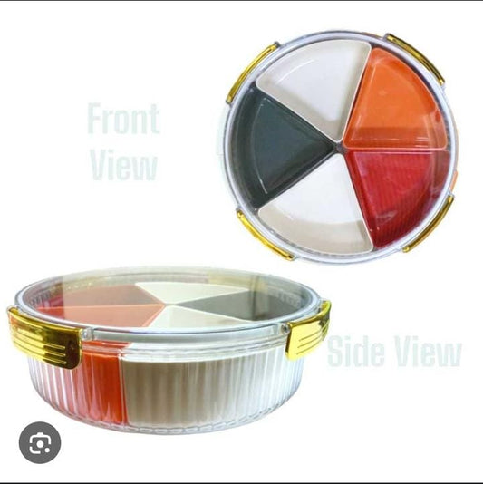 Candy Box Round Shape High Quality Food Container 