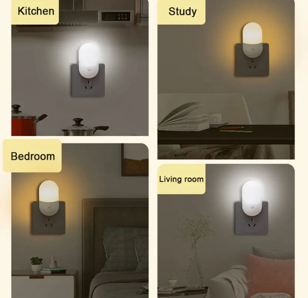 Room LED Light - Pack Of 3