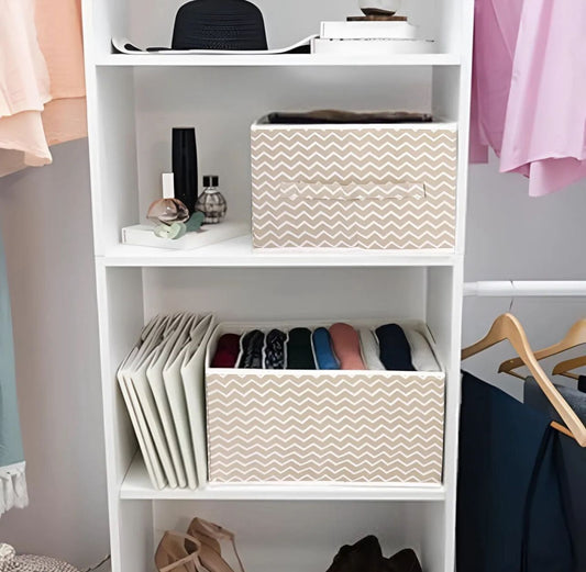 6 Grid, Wardrobe Clothes Organizer, Large Jeans Organizer