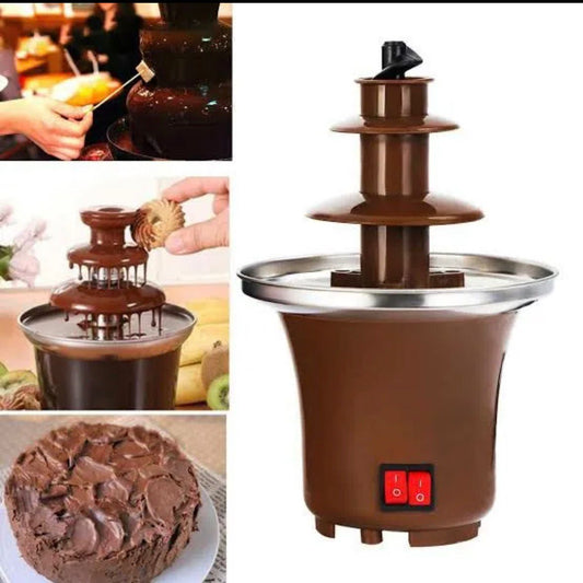 3 Layer Mini Electric Chocolate Fountain 🍫