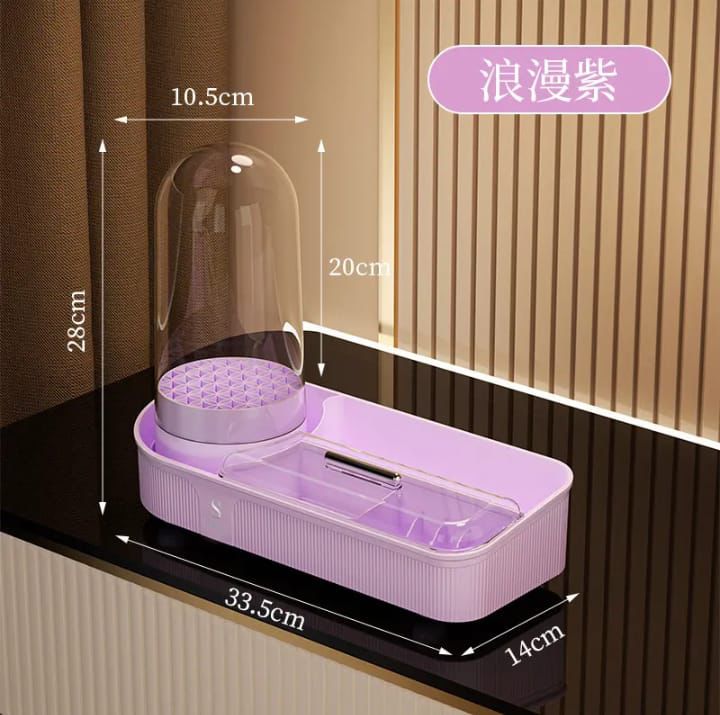 Large Capacity 360 Degree Rotating  Make-Up Organizer