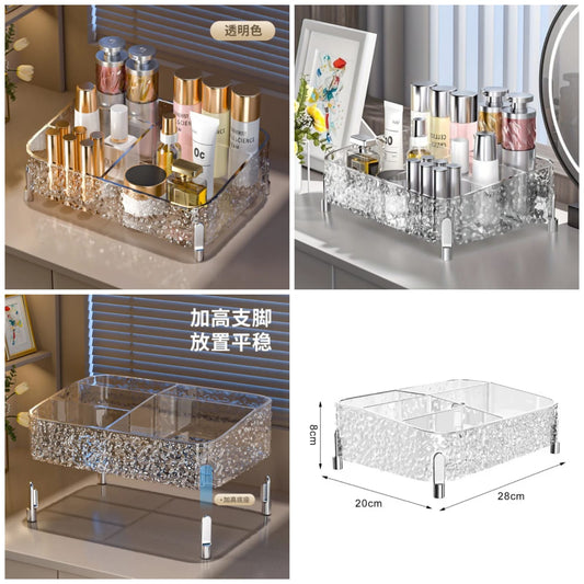 Acrylic Desktop Makeup Organizer - Premium Quality 