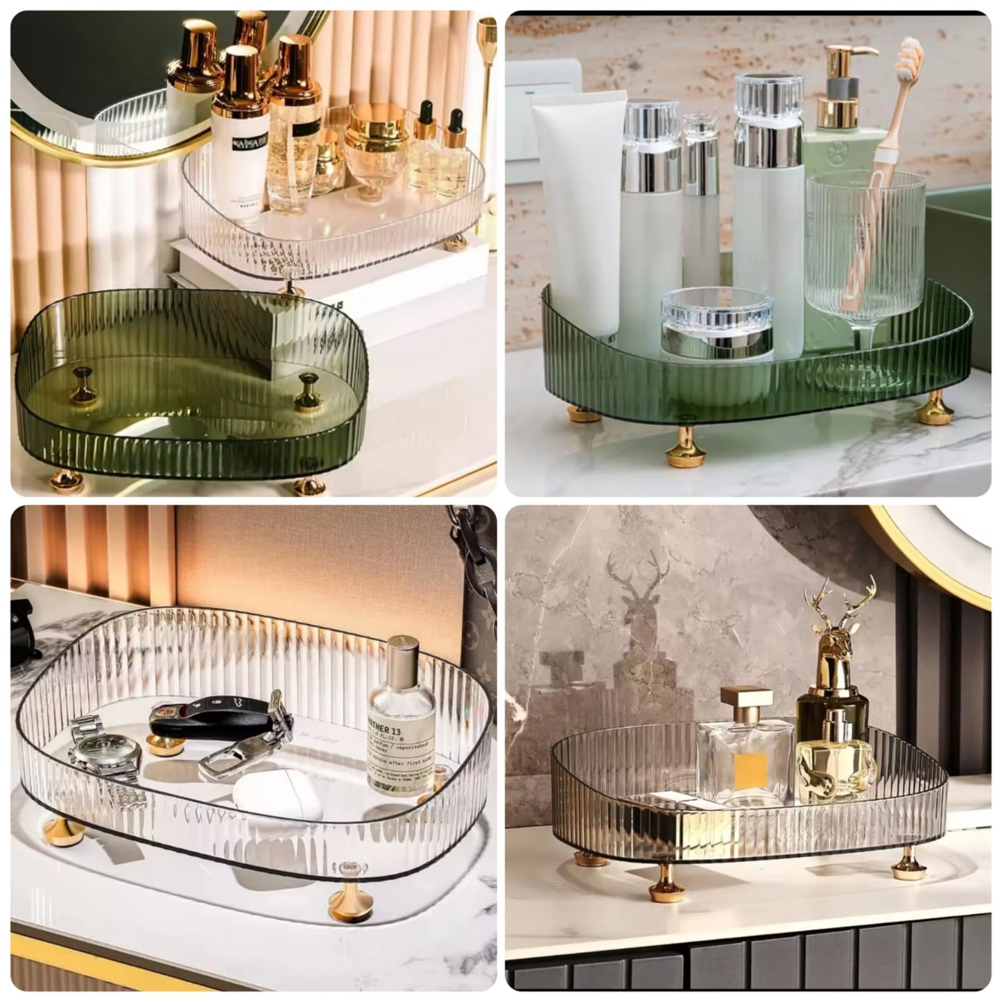 Acrylic Makeup Organizer Tray  (Premium Quality) 