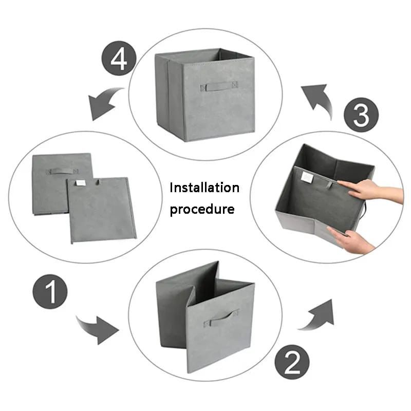 Foldable Storage Cube Organizer