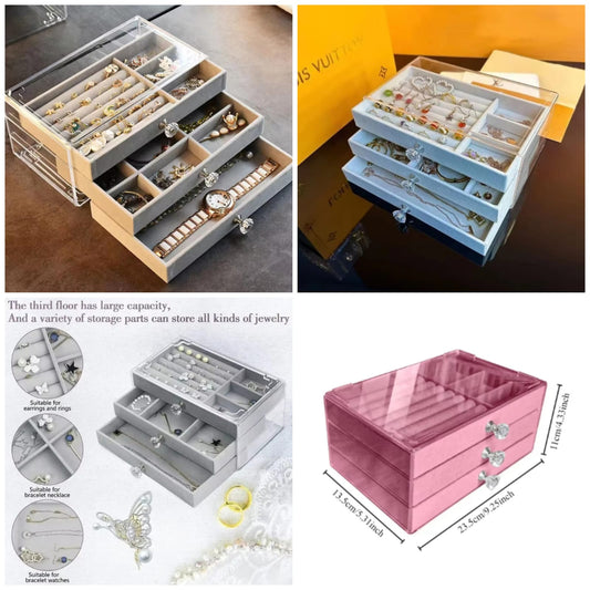 3Drawer Jewelry Organizer