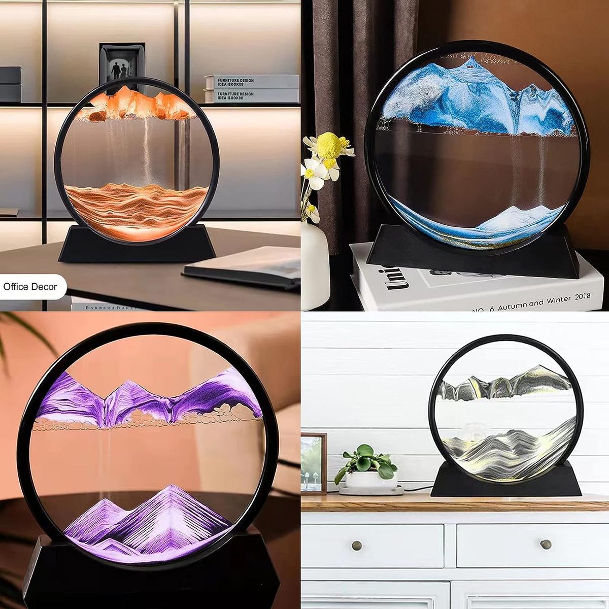 3D Moving Sand Art Lamp