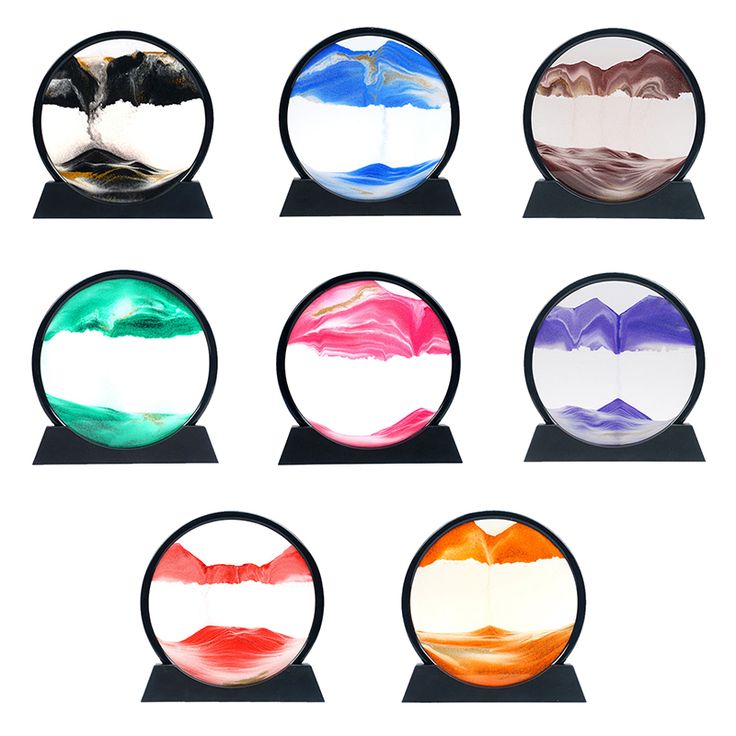 3D Moving Sand Art Lamp