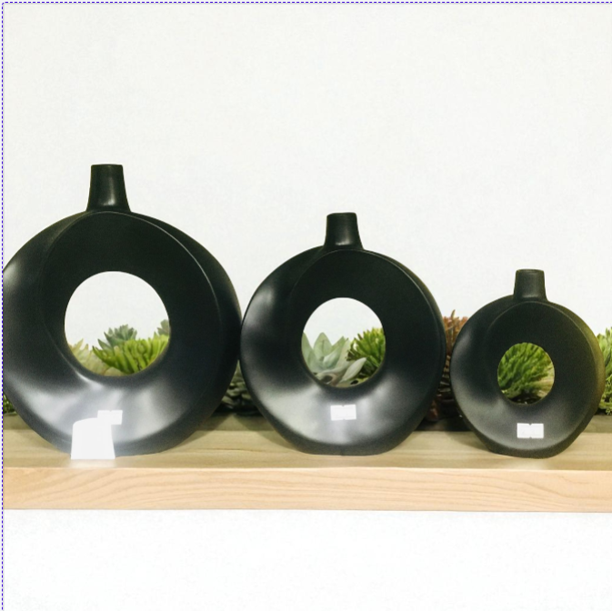 The "O-Ring" Vase Trio - SET of 3