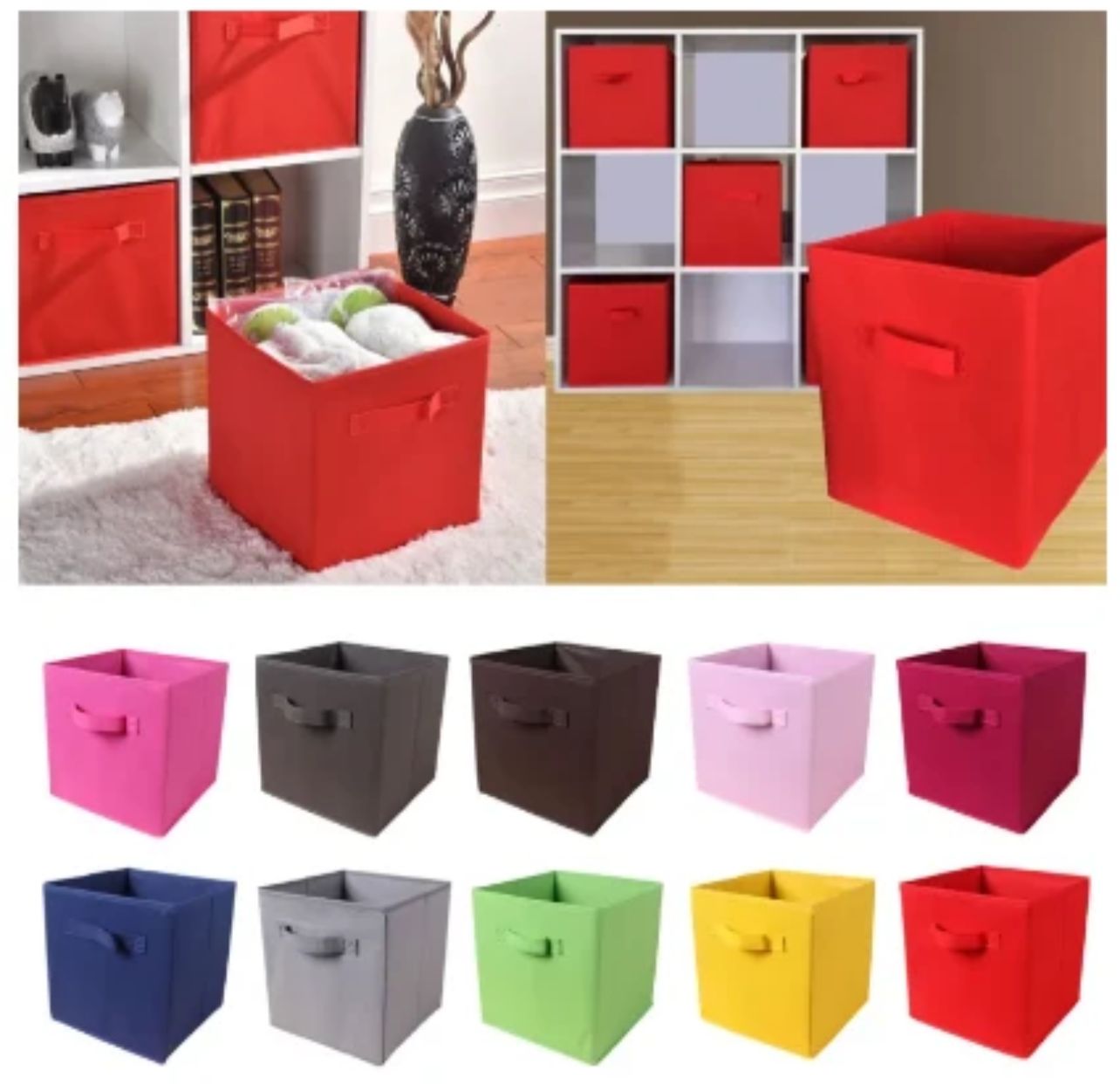 Foldable Storage Cube Organizer