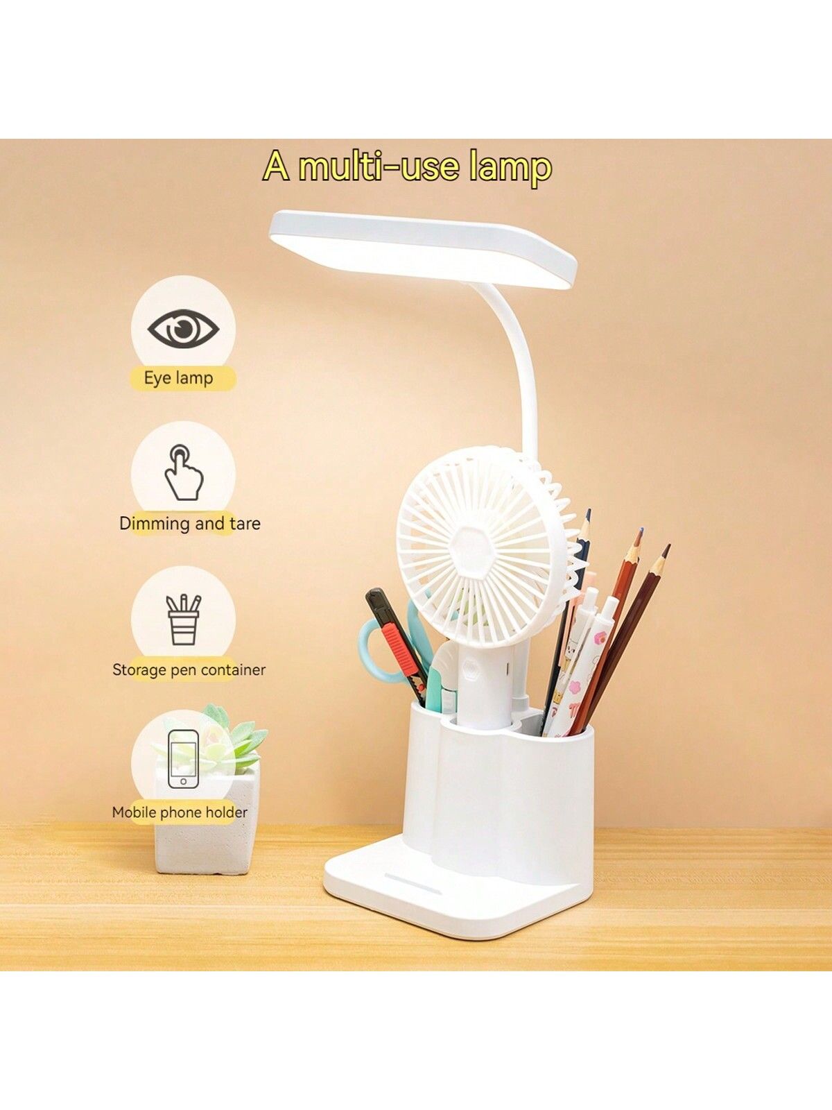 USB Rechargeable Table Lamp