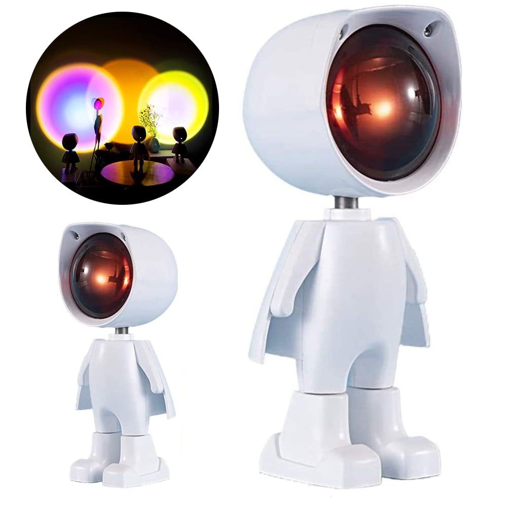 Robot Sunset Projection Lamp