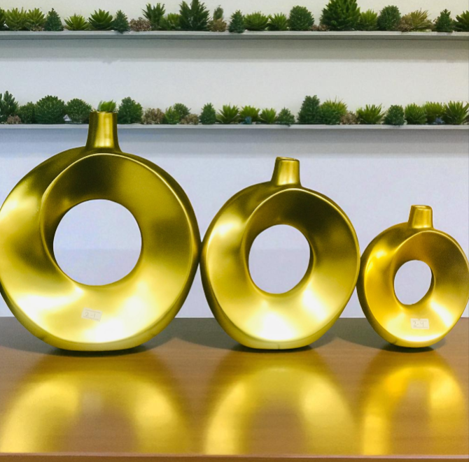The "O-Ring" Vase Trio - SET of 3