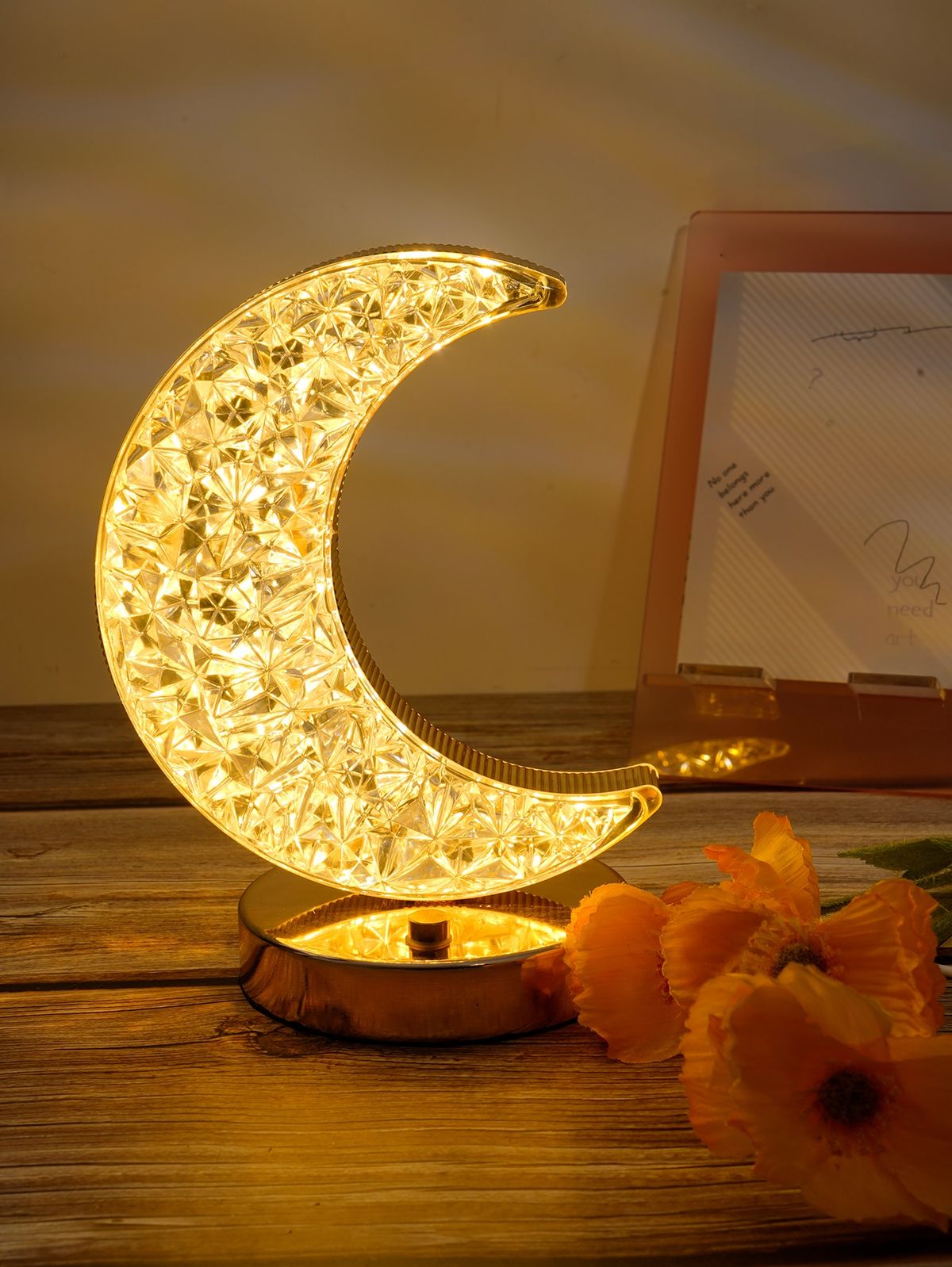 Decorative Crescent Moon Lamp