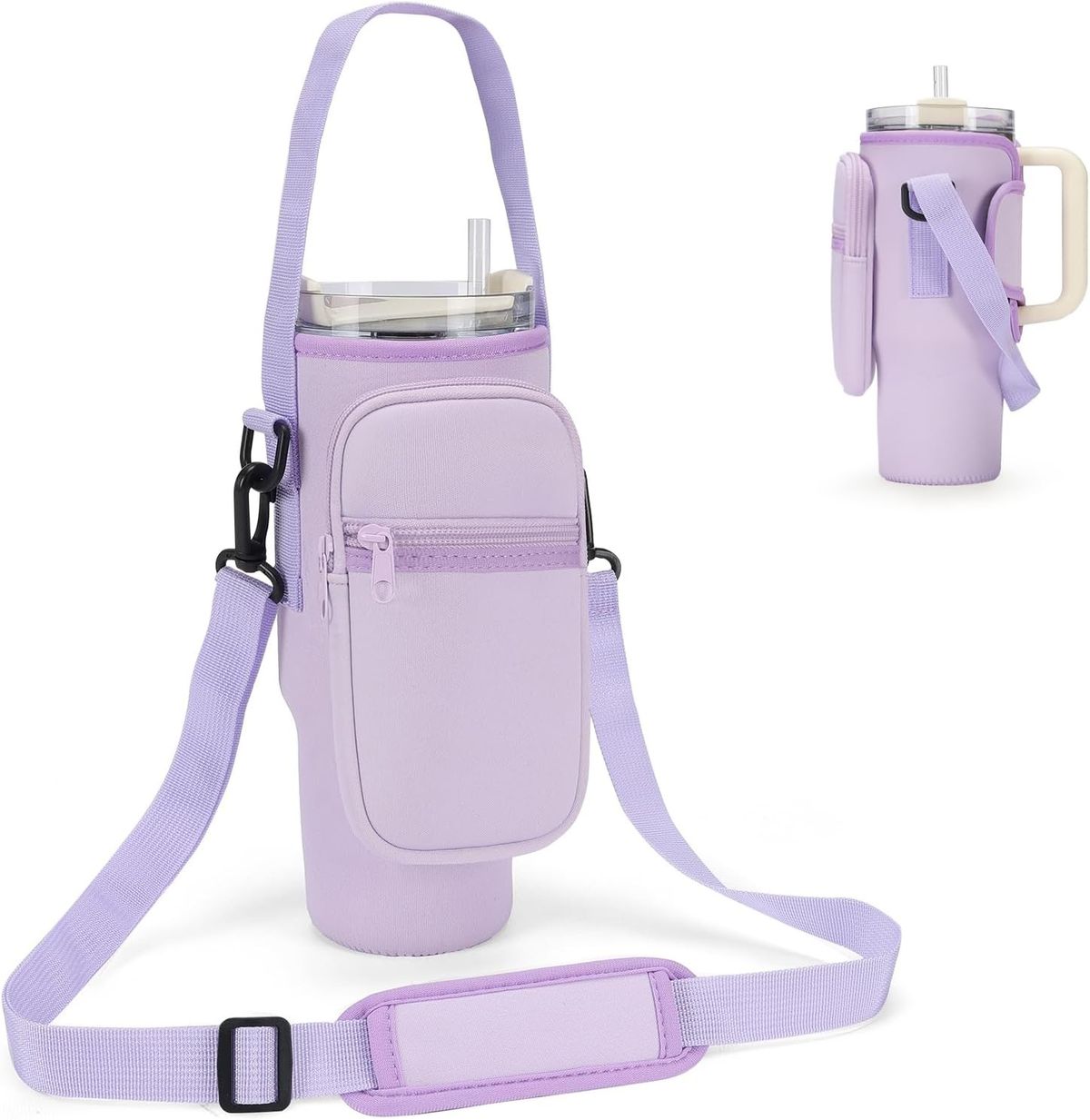 Tumbler Carrier Bag with Shoulder Strap