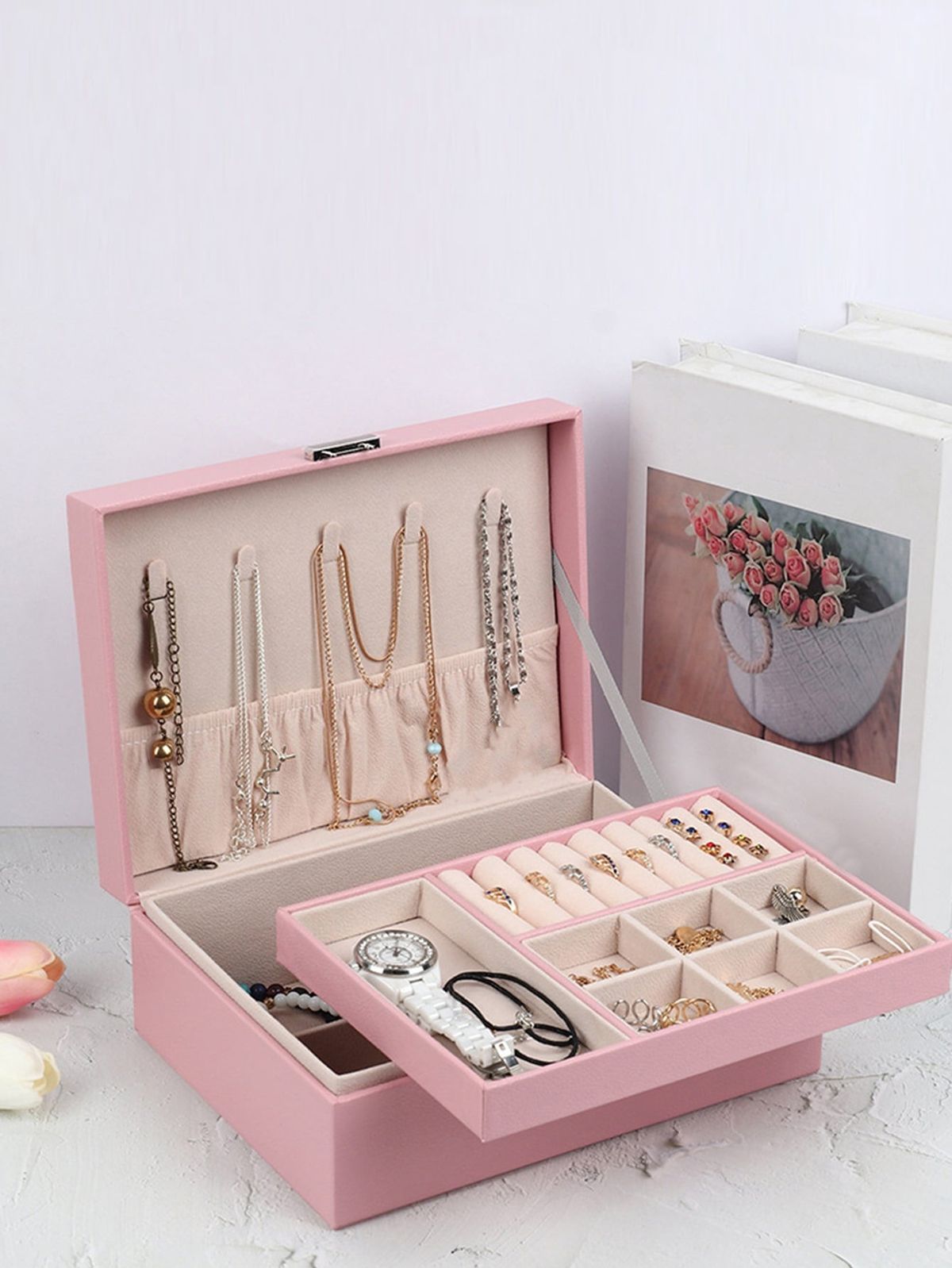 2 Layer Jewellery Organizer
