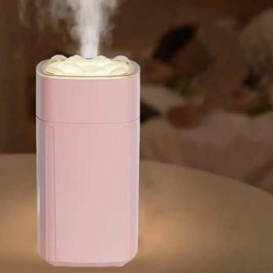 Snow Mountain Shape Night Light Usb Humidifier