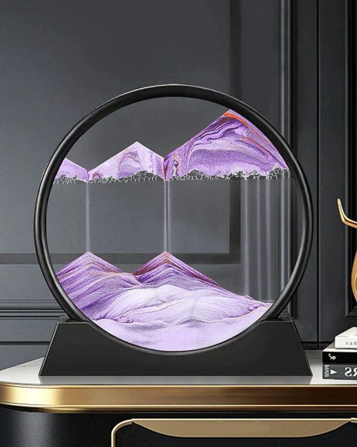 3D Moving Sand Art Lamp