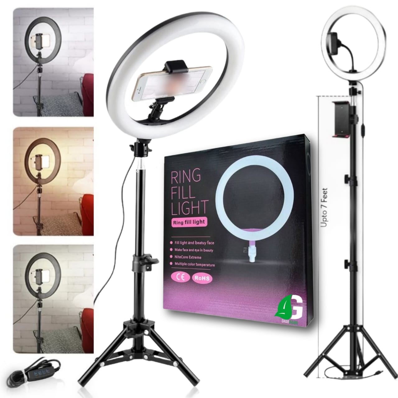 Ring Light With Stand - Premium Quality